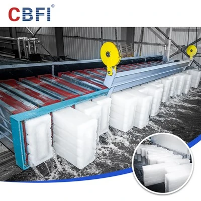 CBFI 40 tonnin/päivä suolaisen veden lohkojääkone